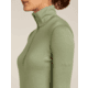 Icebreaker Merino 260 Tech Long Sleeve Half Zip Thermal Top - Womens, Lichen, Medium, IBB04390A74M