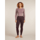 Icebreaker Merino 260 ZoneKnit Leggings - Womens, Java, Medium, IB0A56HJ0GWM