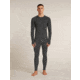Icebreaker Merino 260 ZoneKnit Long Sleeve Crew Thermal Top - Mens, Jet HTHR, Extra Large, IB0A57CI011XL