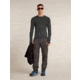 Icebreaker Merino 260 ZoneKnit Long Sleeve Crew Thermal Top - Mens, Jet HTHR, Extra Large, IB0A57CI011XL