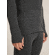 Icebreaker Merino 260 ZoneKnit Long Sleeve Crew Thermal Top - Mens, Jet HTHR, Extra Large, IB0A57CI011XL
