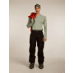 Icebreaker Merino 260 ZoneKnit Long Sleeve Crew Thermal Top - Mens, Loden/Lichen/CB, Large, IB0A57CI0JFL