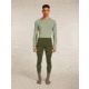 Icebreaker Merino 260 ZoneKnit Long Sleeve Crew Thermal Top - Mens, Loden/Lichen/CB, Extra Large, IB0A57CI0JFXL