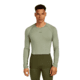 Icebreaker Merino 260 ZoneKnit Long Sleeve Crew Thermal Top - Mens, Loden/Lichen/CB, Large, IB0A57CI0JFL