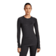 Icebreaker Merino 260 ZoneKnit Long Sleeve Crew Thermal Top - Womens, Jet HTHR, Medium, IB0A57CL011M