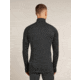 Icebreaker Merino 260 ZoneKnit Long Sleeve Half Zip Thermal Top - Mens, Jet HTHR, Large, IB0A57CJ011L