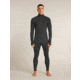 Icebreaker Merino 260 ZoneKnit Long Sleeve Half Zip Thermal Top - Mens, Jet HTHR, Large, IB0A57CJ011L