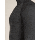 Icebreaker Merino 260 ZoneKnit Long Sleeve Half Zip Thermal Top - Mens, Jet HTHR, Large, IB0A57CJ011L