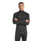 Icebreaker Merino 260 ZoneKnit Long Sleeve Half Zip Thermal Top - Men's, Jet HTHR, Extra Large, IB0A57CJ011XL