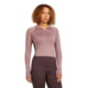 Icebreaker Merino 260 ZoneKnit Long Sleeve Half Zip Thermal Top - Women's, Java/Summit/CB, Medium, IB0A57CM0JQM