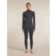 Icebreaker Merino 260 ZoneKnit Long Sleeve Half Zip Thermal Top - Womens, Jet HTHR, Large, IB0A57CM011L