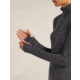 Icebreaker Merino 260 ZoneKnit Long Sleeve Half Zip Thermal Top - Womens, Jet HTHR, Large, IB0A57CM011L