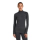 Icebreaker Merino 260 ZoneKnit Long Sleeve Half Zip Thermal Top - Women's, Jet HTHR, Large, IB0A57CM011L