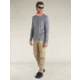Icebreaker Merino Blend 125 Cool-Lite Sphere Long Sleeve Tee - Mens, Metro HTHR, Medium, IB0A56ZL016M