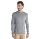 Icebreaker Merino Blend 125 Cool-Lite Sphere Long Sleeve Tee - Mens, Metro HTHR, Medium, IB0A56ZL016M