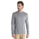 Icebreaker Merino Blend 125 Cool-Lite Sphere Long Sleeve Tee - Men's, Metro HTHR, Large, IB0A56ZL016L