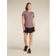 Icebreaker Merino Blend 125 Cool-Lite Sphere SS T-Shirt - Women's, Carob Heather, Small, IB0A56ZO0BWS