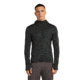 Icebreaker Merino Blend 200 RealFleece Descender Long Sleeve Zip Hoodie - Mens, Jet HTHR/Black/CB, Large, IBBA56VZ944L