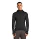 Icebreaker Merino Blend 200 RealFleece Descender Long Sleeve Zip Hoodie - Men's, Jet HTHR/Black/CB, Medium, IBBA56VZ944M