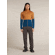 Icebreaker Merino Blend 200 RealFleece Descender Long Sleeve Zip Hoodie - Mens, Trail/Atlantis/CB, Large, IBBA56VZ0J5L