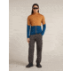 Icebreaker Merino Blend 200 RealFleece Descender Long Sleeve Zip Hoodie - Mens, Trail/Atlantis/CB, Large, IBBA56VZ0J5L