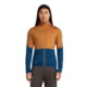 Icebreaker Merino Blend 200 RealFleece Descender Long Sleeve Zip Hoodie - Men's, Trail/Atlantis/CB, Large, IBBA56VZ0J5L