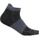Icebreaker Merino Blend Run+ Ultralight Micro Socks - Men's, Black/Graphite, Medium, IB0A56VHB58M