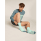 Icebreaker Merino Hike+ Ultralight Crew Socks - Mens, Mint/Blue Ash, Medium, IB0A578Q0FAM