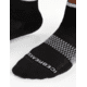 Icebreaker Multisport Light Mini Socks - Womens, Black/Snow/Metro Heather, Medium, IB105127377M