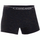 Icebreaker Oasis Boxers with Fly - Mens-Black-Medium