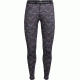 Icebreaker Oasis Leggings Diamond Line - Women's-Blizzard Heather/Black-X-Small