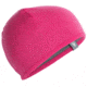 Icebreaker Pocket Hat - Unisex-Gritstone Heather/Pop Pink-One Size