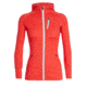 Icebreaker Quantum Long Sleeve Zip Hood - Womens, Ember/AQUA SPLASH, S, 101466608S