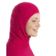 Icebreaker RealFleece Descender Long Sleeve Zip Hood Jacket - Womens, Electron Pink/Tempo, Medium, IB104491933M
