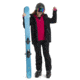 Icebreaker RealFleece Descender Long Sleeve Zip Hood Jacket - Womens, Electron Pink/Tempo, Medium, IB104491933M