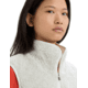 Icebreaker RealFleece Merino High Pile Vest - Womens, Ecru Heather, Extra Small, IB0A56O1116XS