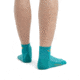 Icebreaker Run+ Ultralight Mini Socks - Women's, Flux Green/Solar, Large, IB104216895L