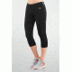 Icebreaker Rush 3/4 Tights - Womens-Black-Medium