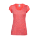 Icebreaker Sphere Short Sleeve Scoop Cool Relief, Poppy Red Hthr, S, 104165601S
