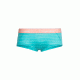 Icebreaker Sprite Hot Pants - Women's, Lagoon/Dew/Stripe, Large, 103023407L