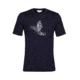 Icebreaker Tech Lite II Short Sleeve Skiing Yeti T-Shirt - Mens, Midnight Navy, Extra Large, IB0A56IM401XL