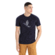 Icebreaker Tech Lite II Short Sleeve Skiing Yeti T-Shirt - Mens, Midnight Navy, Extra Large, IB0A56IM401XL