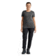 Icebreaker Tech Lite II Short Sleeve T-Shirt - Womens, Gritstone Heather, Large, IB0A59J9004L