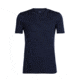 Icebreaker Tech Lite Short Sleeve Crewe Sunset Geo - Mens, Midnight Navy, Medium, 104730401M