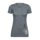 Icebreaker Tech Lite Short Sleeve Low Crewe Through the Forest, Gritstone Hthr, L, 104154001L