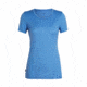 Icebreaker Tech Lite Short Sleeve Low Crewe - Womens, Cove, Small, 104262405S