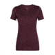 Icebreaker Tech Lite Short Sleeve Low Crewe - Womens, Velvet, Large, 104262-603-L