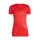 Icebreaker Tech Lite Short Sleeve Scoop Plume - Womens, Ember, L, 104604601L