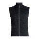 Icebreaker Tech Trainer Hybrid Vest - Mens, Black/Jet Heather, Small, 104296-001-S