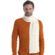 Icebreaker Waypoint Scarf, Undyed/Black, One Size, IB104839936OS